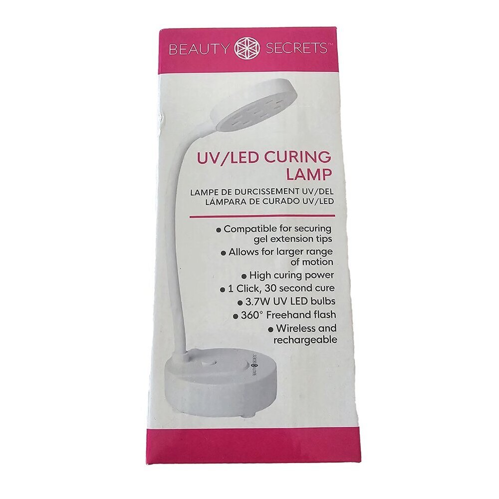 Beauty Secrets UV LED Nail Curing Lamp for Hands and Feet